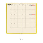 Hobonichi Techo Weeks Mega 2027 - Colors: Canaria Yellow - Famous | Online Store