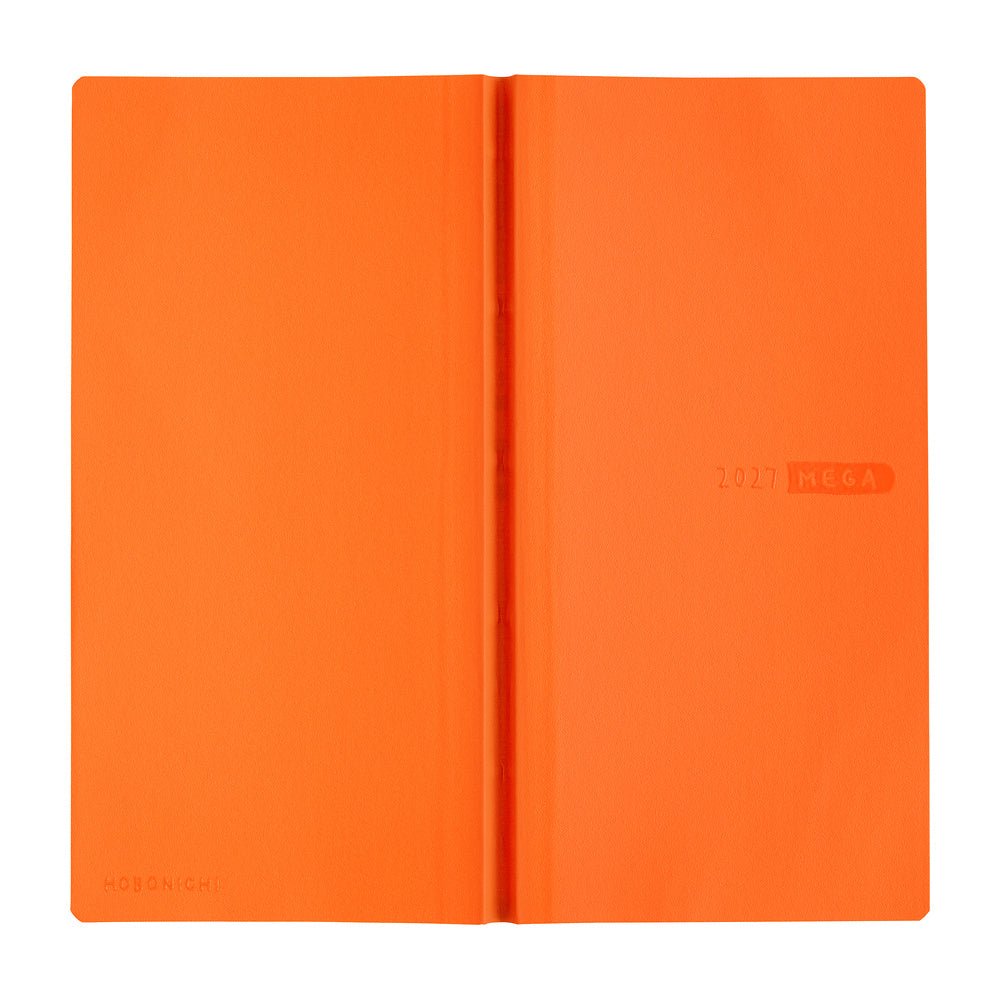 Hobonichi Techo Weeks Mega 2027 - Sneaker: Mandarin Orange - Famous | Online Store