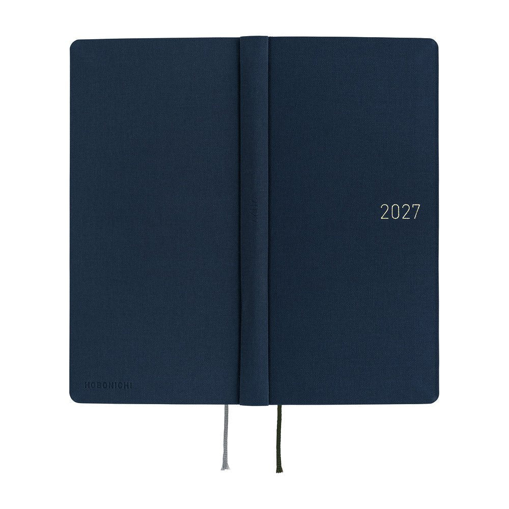Hobonichi Techo Weeks Mega 2027 - Colors: Midnight Blue - Famous | Online Store