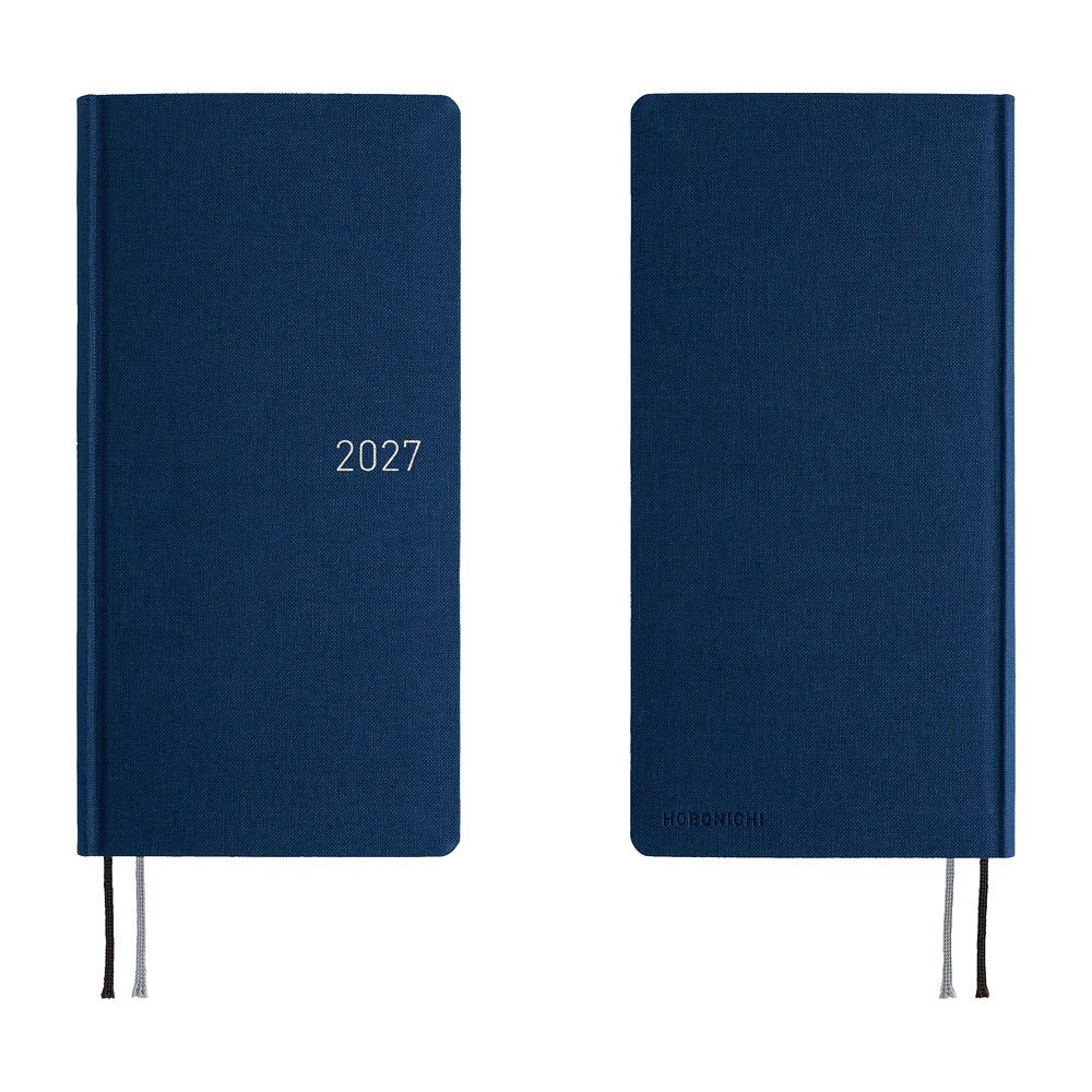 Hobonichi Techo Weeks Mega 2027 - Colors: Midnight Blue - Famous | Online Store