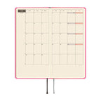 Hobonichi Techo Weeks Mega 2027 - Colors: Pink Sapphire - Famous | Online Store