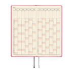 Hobonichi Techo Weeks Mega 2027 - Colors: Pink Sapphire - Famous | Online Store
