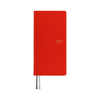 Hobonichi Techo Weeks Mega 2027 - Colors: Poppy Red - Famous | Online Store