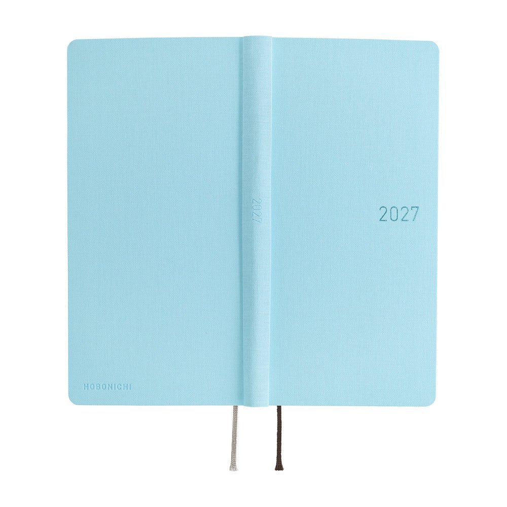 Hobonichi Techo Weeks Mega 2027 - Colors: Sea Glass - Famous | Online Store