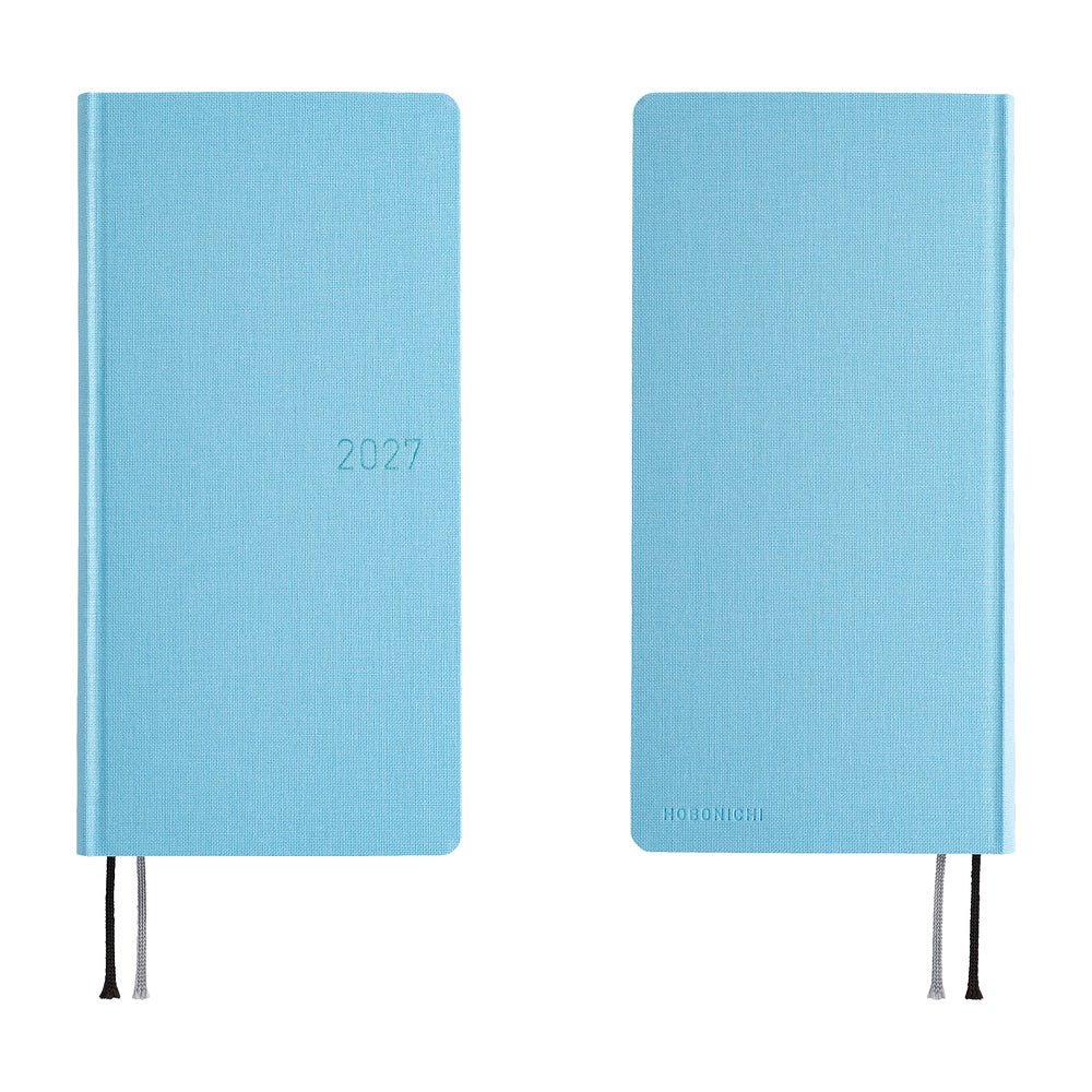 Hobonichi Techo Weeks Mega 2027 - Colors: Sea Glass - Famous | Online Store