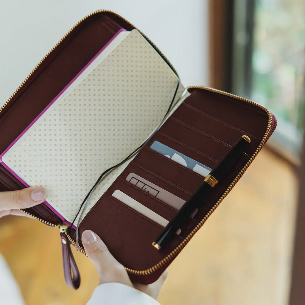 Hobonichi Techo Weeks Cover - Single Color: Amarone - Famous | Online Store