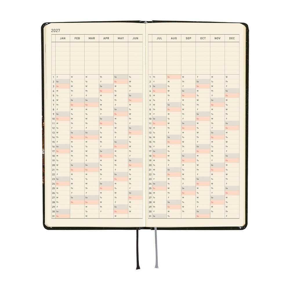 Hobonichi Techo Weeks 2027 - tanakadaisuke: Starlight - Famous | Online Store