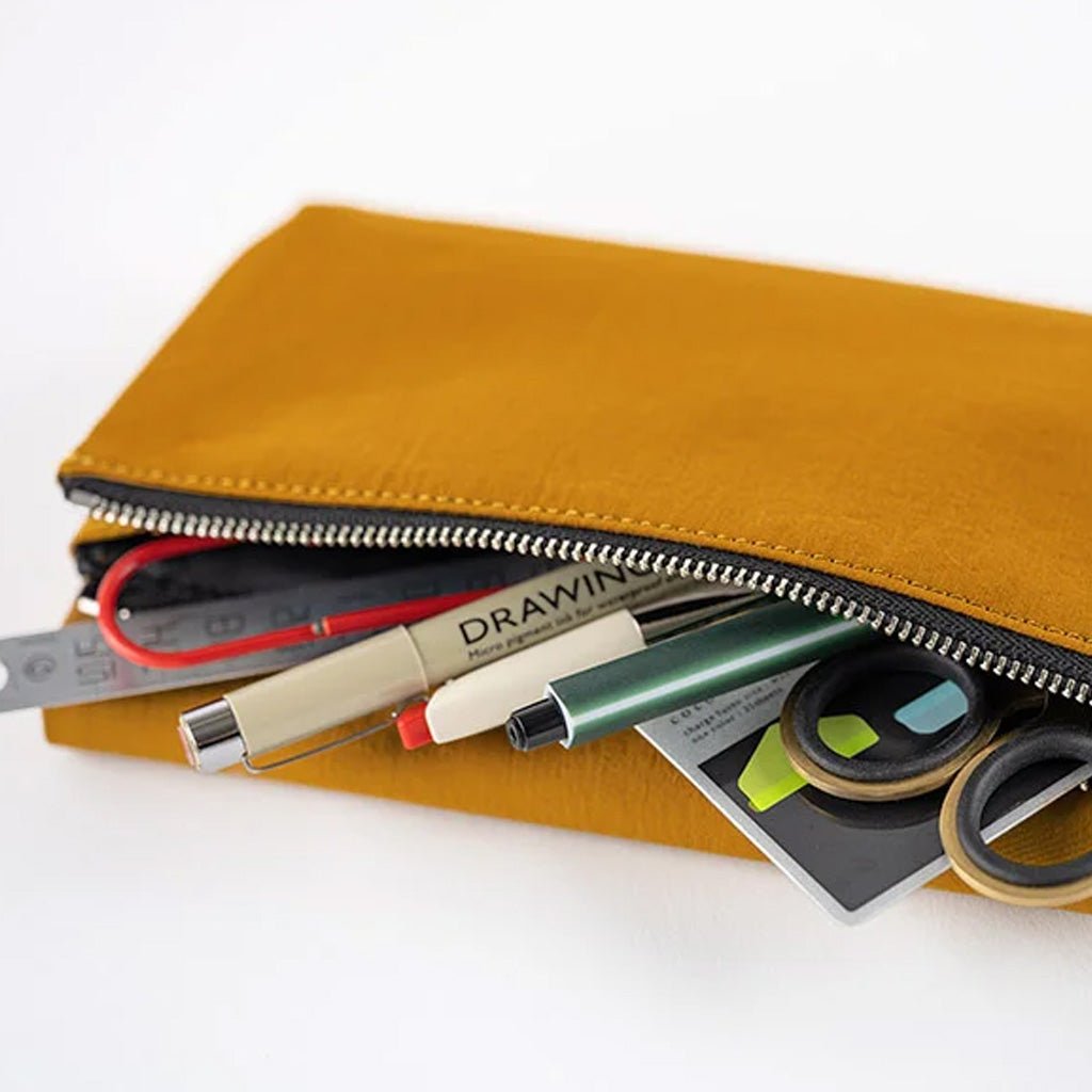 Hobonichi Techo Weeks Cover - Tragen: Mustard - Famous | Online Store