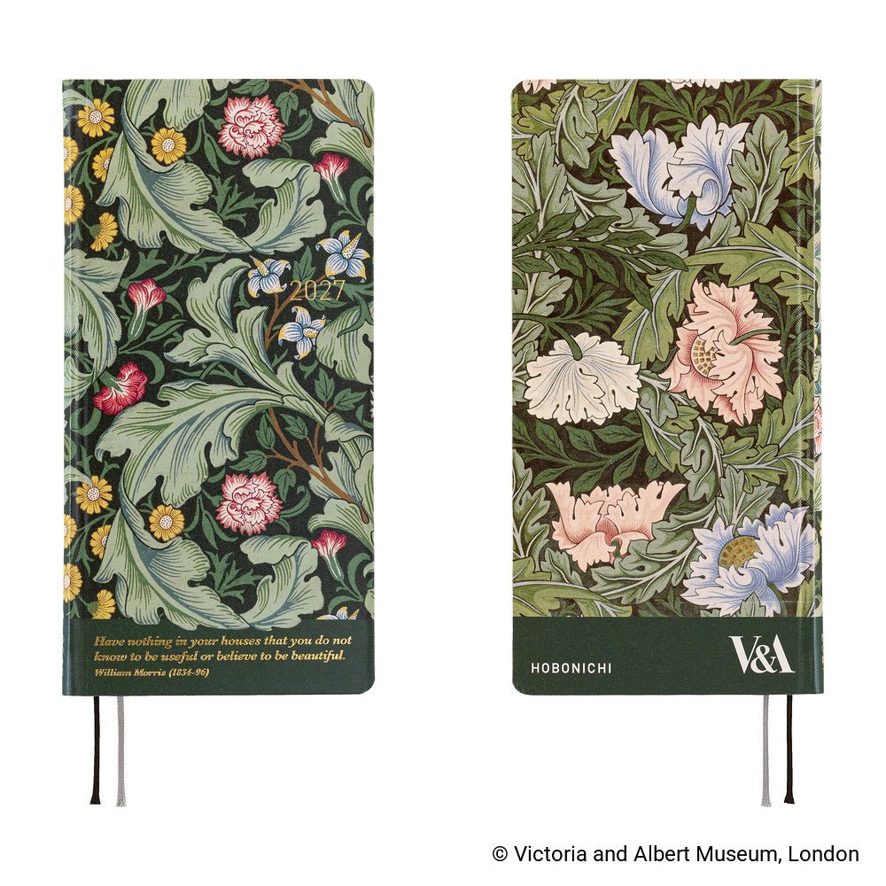 Hobonichi Techo Weeks 2027 - V&A Series: Leicester - Famous | Online Store