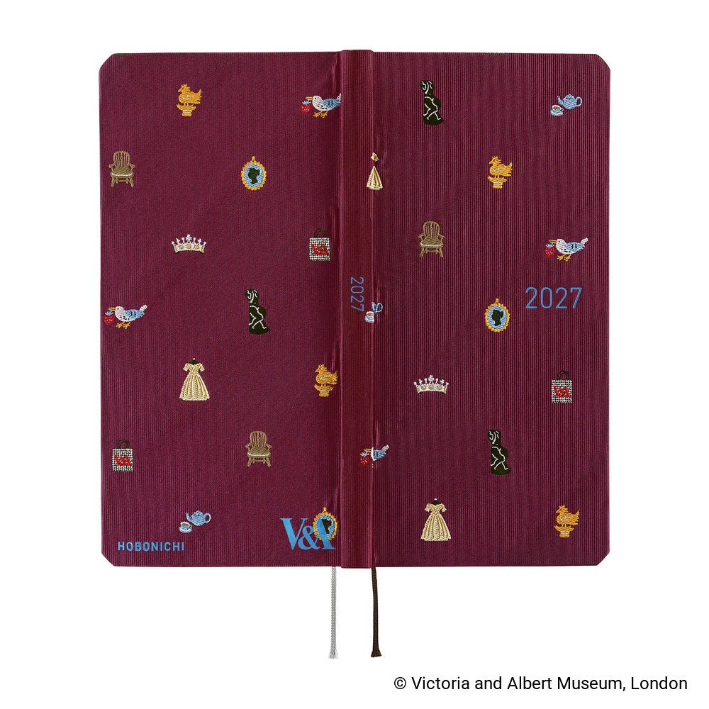 Hobonichi Techo Weeks 2027 - V&A Series: Welcome to the V&A - Famous | Online Store