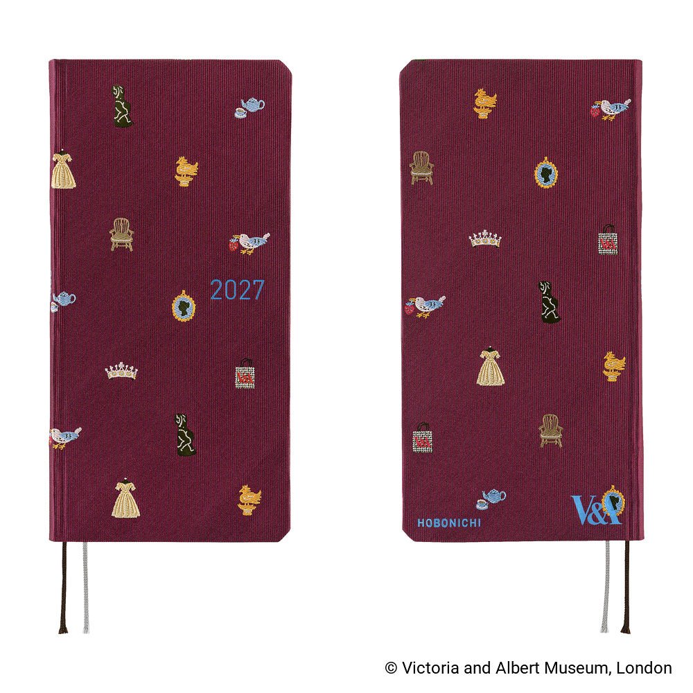 Hobonichi Techo Weeks 2027 - V&A Series: Welcome to the V&A - Famous | Online Store