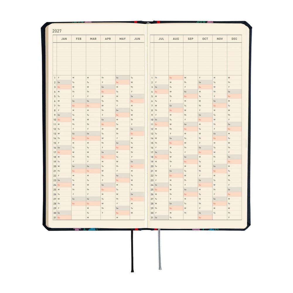 Hobonichi Techo Weeks 2027 - Yoshie Watanabe: Petit Bloom - Famous | Online Store