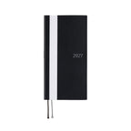 Hobonichi Techo Weeks 2027 - White Line: Black - Famous | Online Store