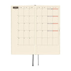 Hobonichi Techo Weeks 2027 - White Line: Ivory - Famous | Online Store