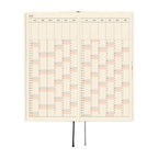Hobonichi Techo Weeks 2027 - White Line: Ivory - Famous | Online Store