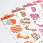 TSUKI no IRO: Bookmark-Style Foil-Pressed Stickers