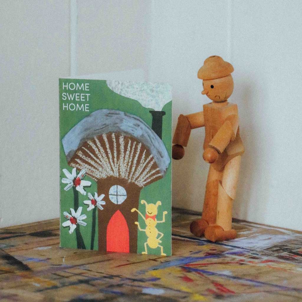 Home Sweet Home Mushroom Card - Famous | Online Store