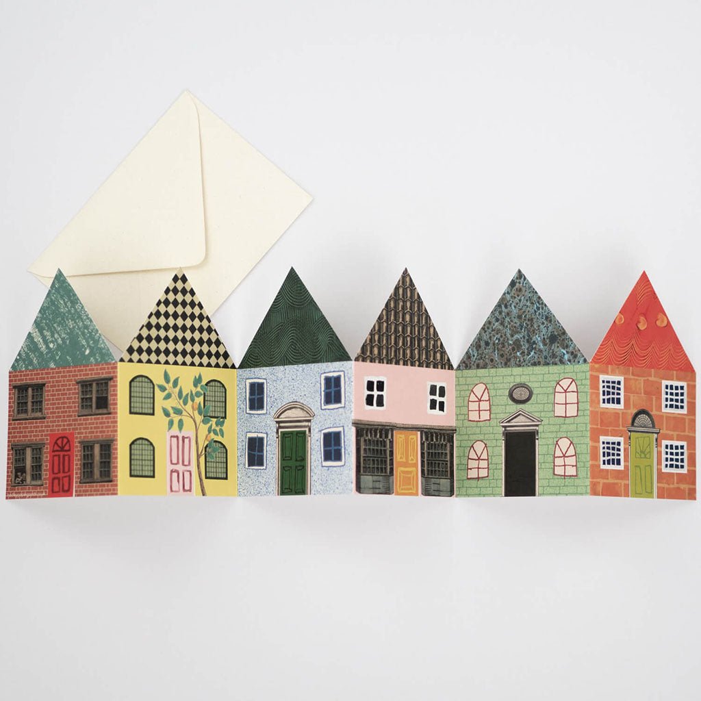 House Concertina Card - Famous | Online Store