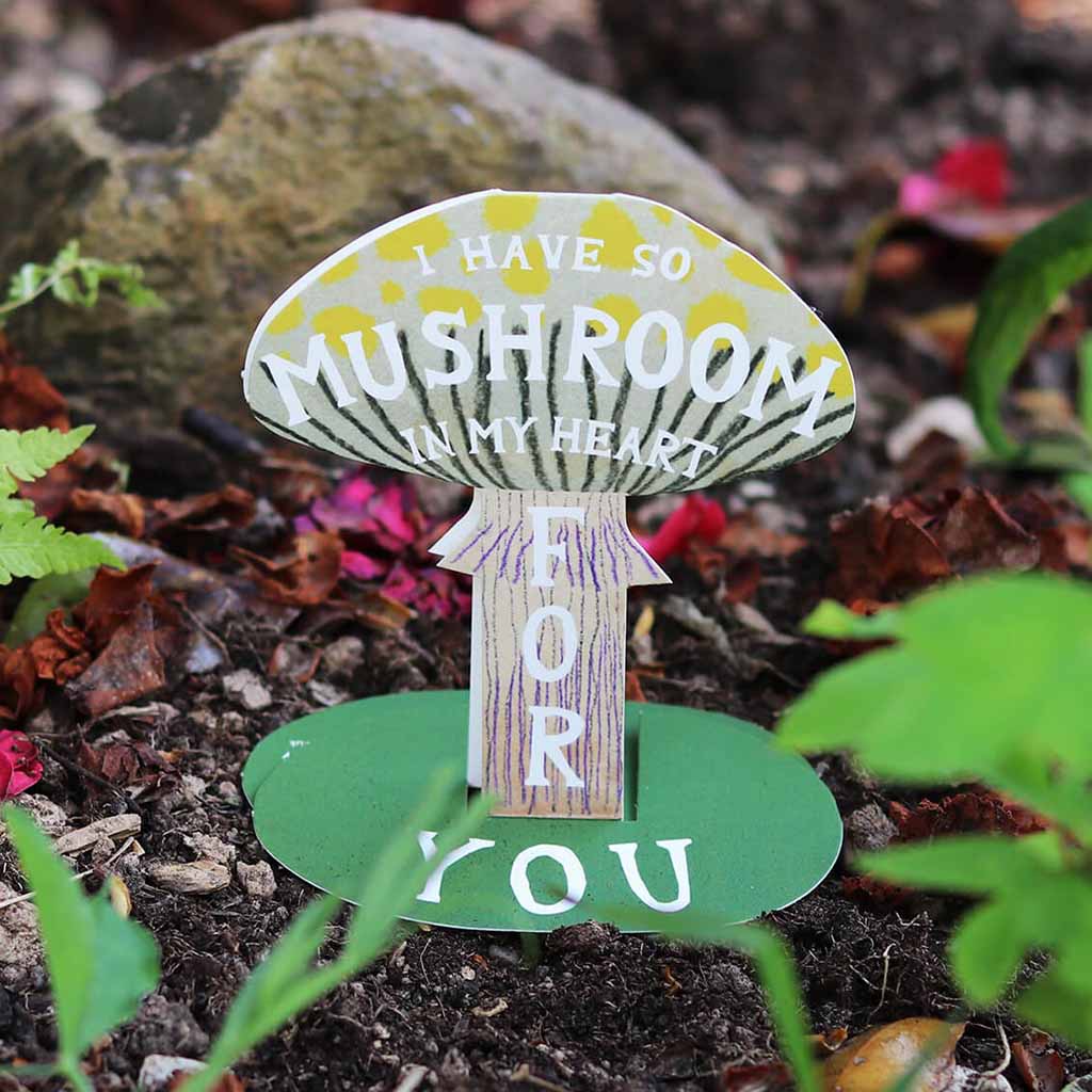 I Have So Mushroom Love Card - Famous | Online Store