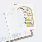iyo okumi: Hobonichi Pencil Board for A6 Size - Happy Tea Time - Teapot Shelf - Famous | Online Store