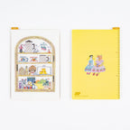 iyo okumi: Hobonichi Pencil Board for A6 Size - Happy Tea Time - Teapot Shelf - Famous | Online Store