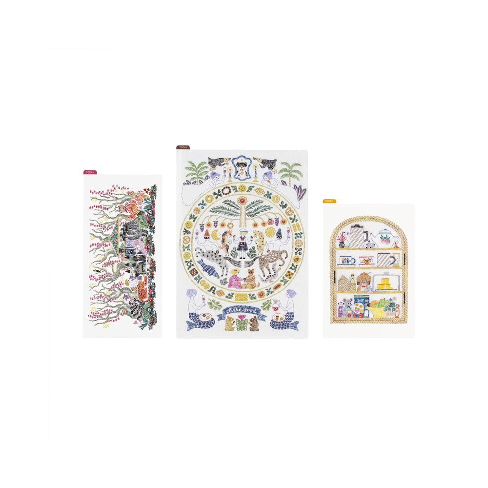 iyo okumi: Hobonichi Pencil Board for A6 Size - Happy Tea Time - Teapot Shelf - Famous | Online Store