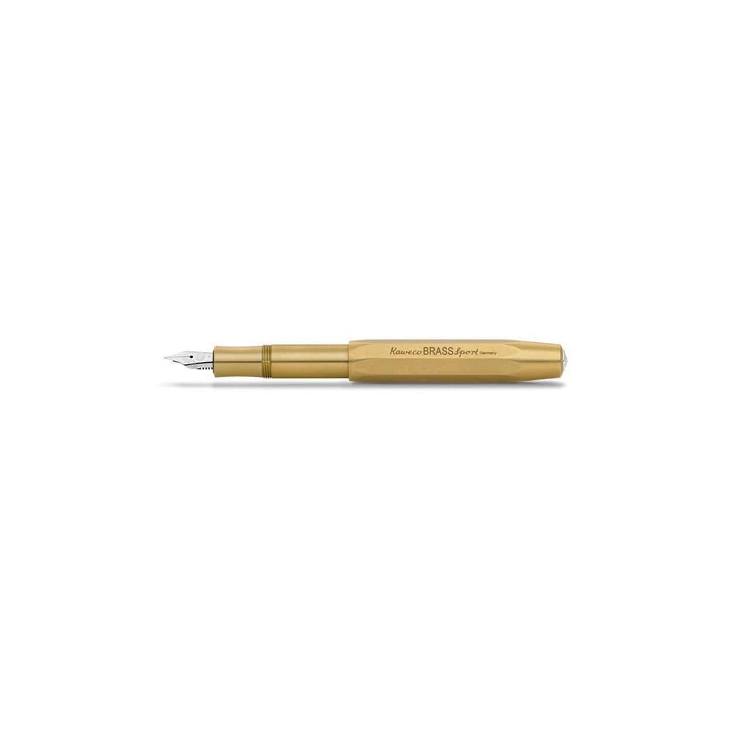 Kaweco Brass Sport Fountain Pen - Famous | Online Store