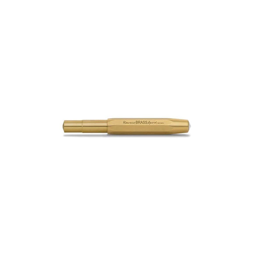 Kaweco Brass Sport Fountain Pen - Famous | Online Store