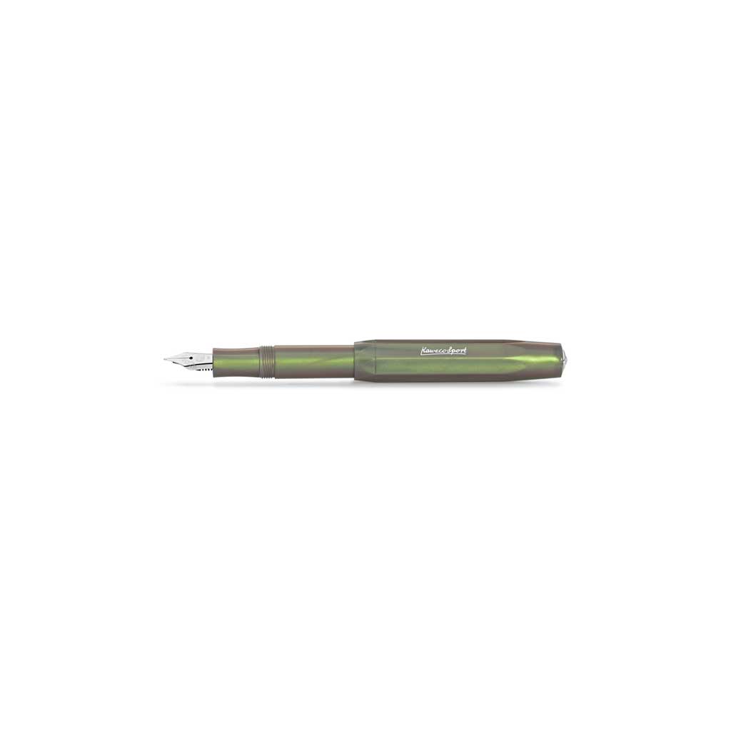 Kaweco Lunar Series: Shadow Green Sport Fountain Pen - Famous | Online Store