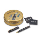 Kaweco Piston Sport AL Fountain Pen in Black/Gold - Famous | Online Store