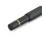 Kaweco Piston Sport Classic Fountain Pen in Black/Gold - Famous | Online Store