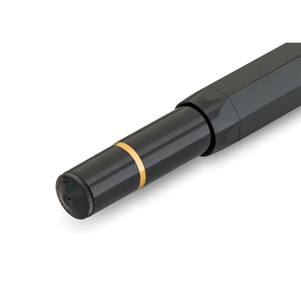 Kaweco Piston Sport Classic Fountain Pen in Black/Gold - Famous | Online Store