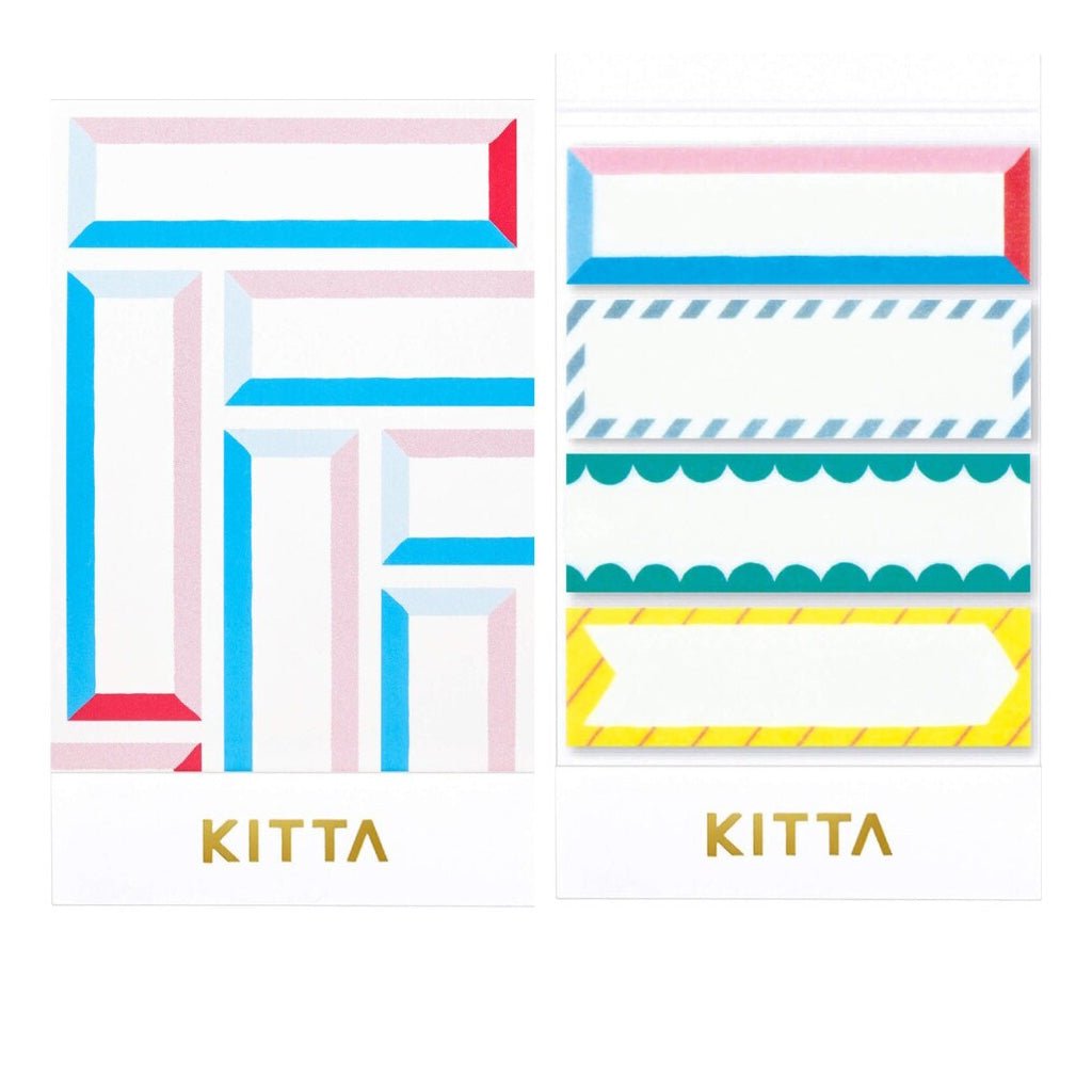 KITTA Pre-Cut Washi Tape Strips - Frame - Famous | Online Store