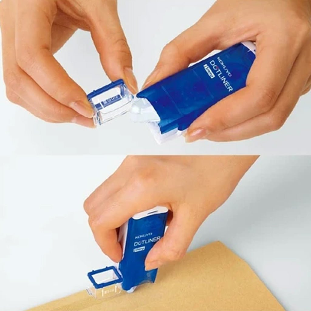 Kokuyo Dotliner Adhesive Roller Stamp - Famous | Online Store