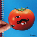 Kokuyo Make Faces Sticker Book - Famous | Online Store