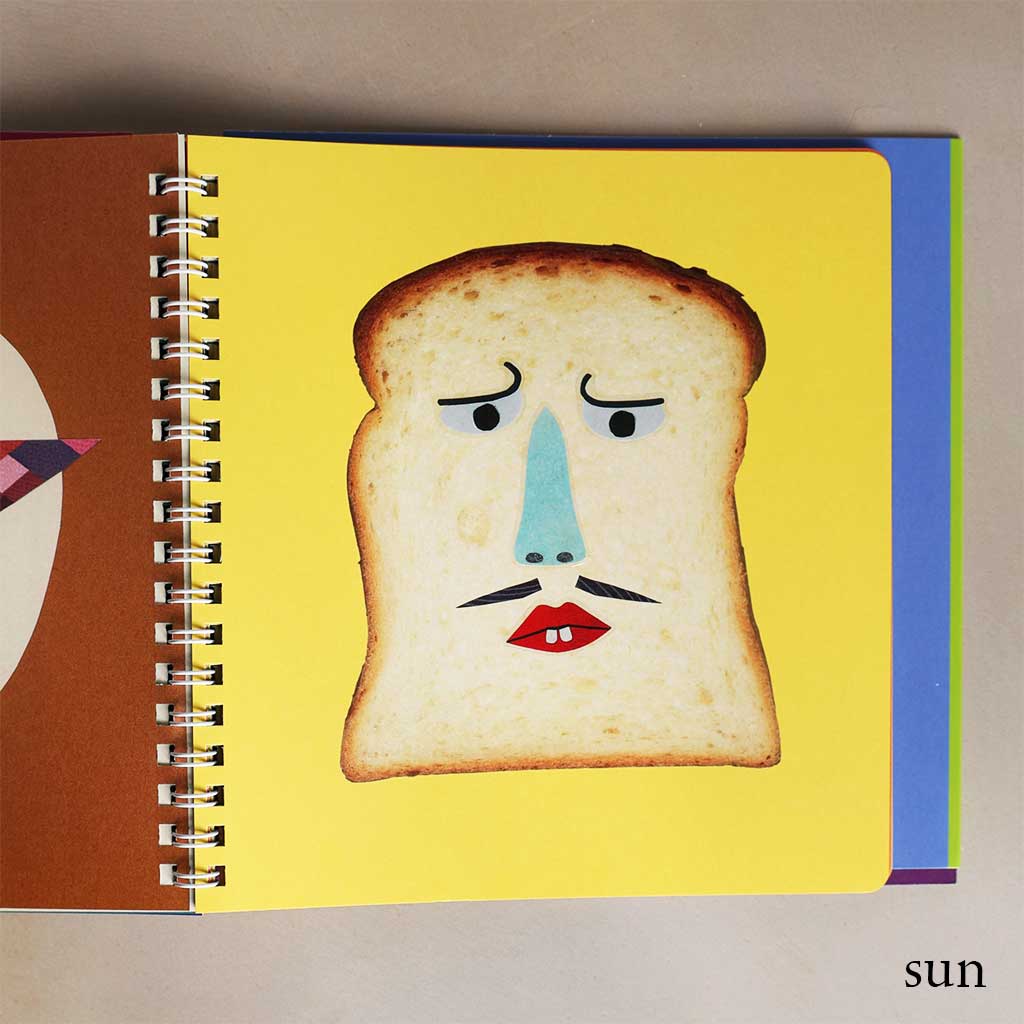 Kokuyo Make Faces Sticker Book - Famous | Online Store