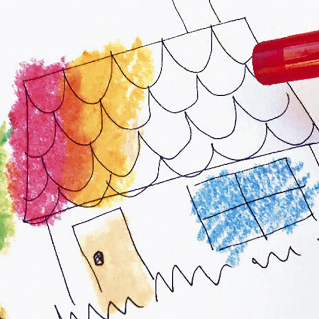 Kokuyo Transparent Crayons - Famous | Online Store