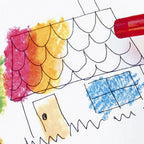 Kokuyo Transparent Crayons - Famous | Online Store