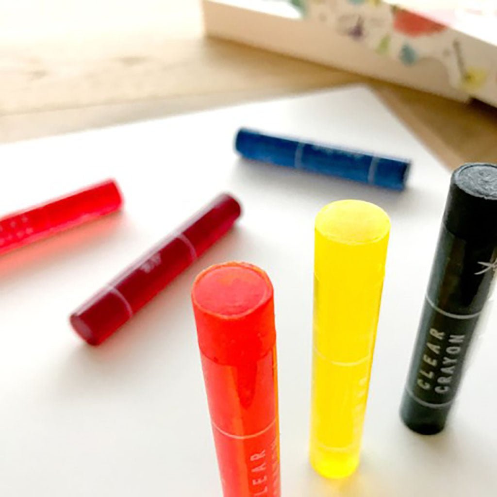 Kokuyo Transparent Crayons - Famous | Online Store