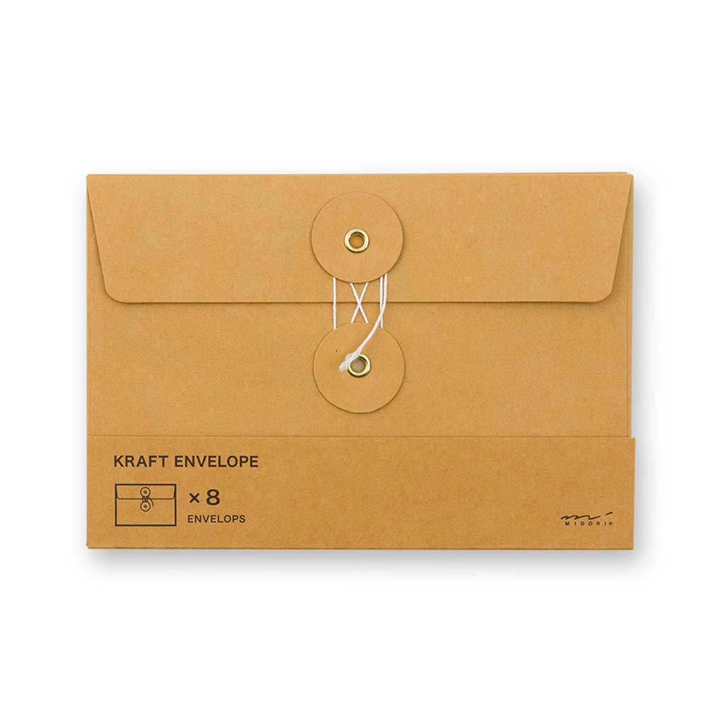 Kraft Envelopes with String - Famous | Online Store