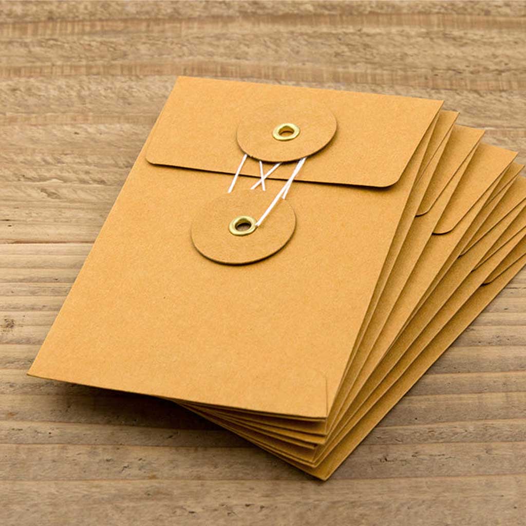 Kraft Envelopes with String - Famous | Online Store