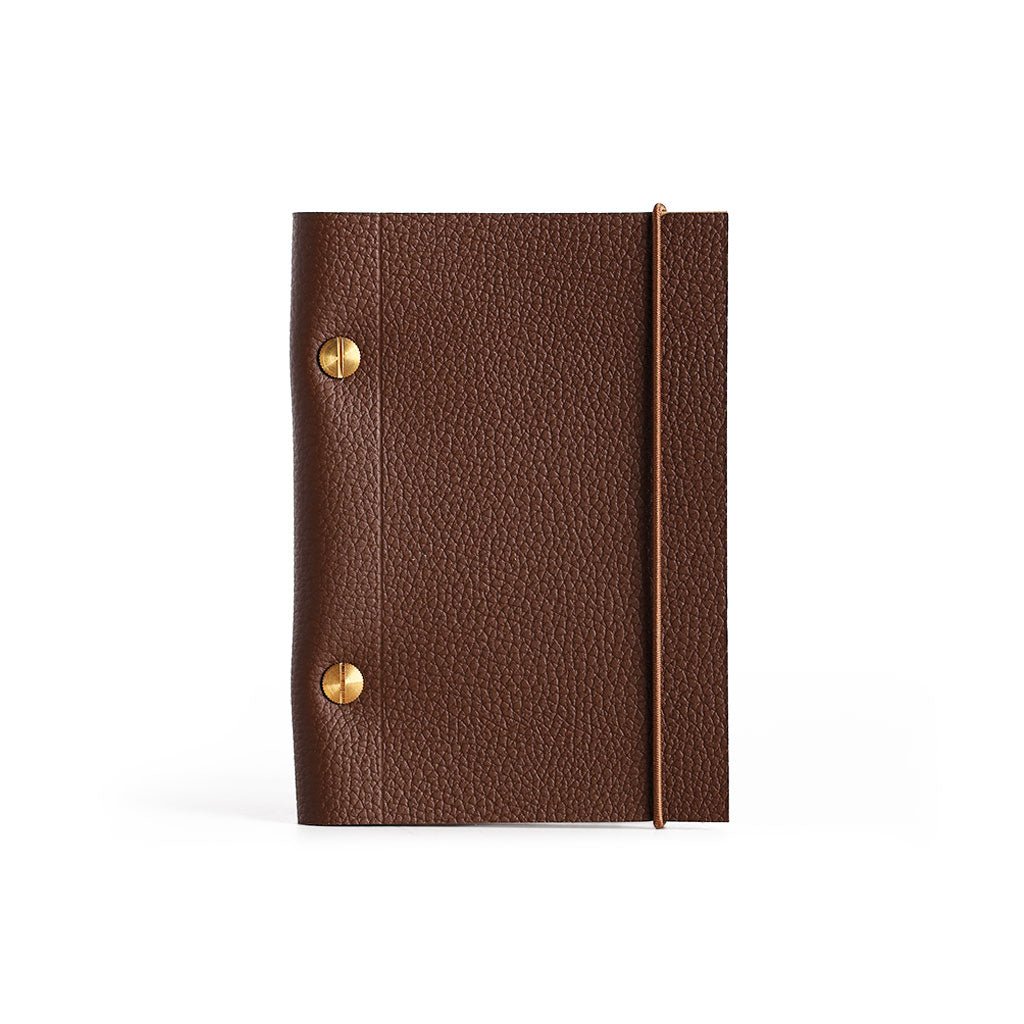 La Compagnie Du Kraft Refillable Leather Journal - A6 - Famous | Online Store