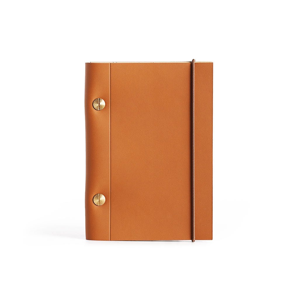 La Compagnie Du Kraft Refillable Leather Journal - A6 - Famous | Online Store