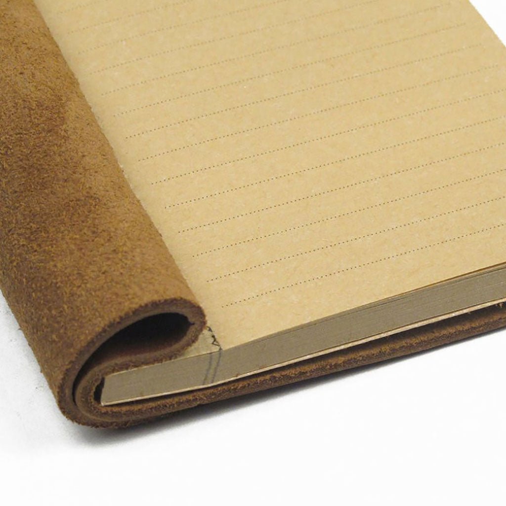 La Compagnie Du Kraft Refillable Leather Journal - A6 - Famous | Online Store