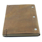 La Compagnie Du Kraft Refillable Leather Journal - Famous | Online Store