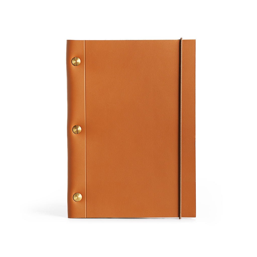 La Compagnie Du Kraft Refillable Leather Journal - Famous | Online Store