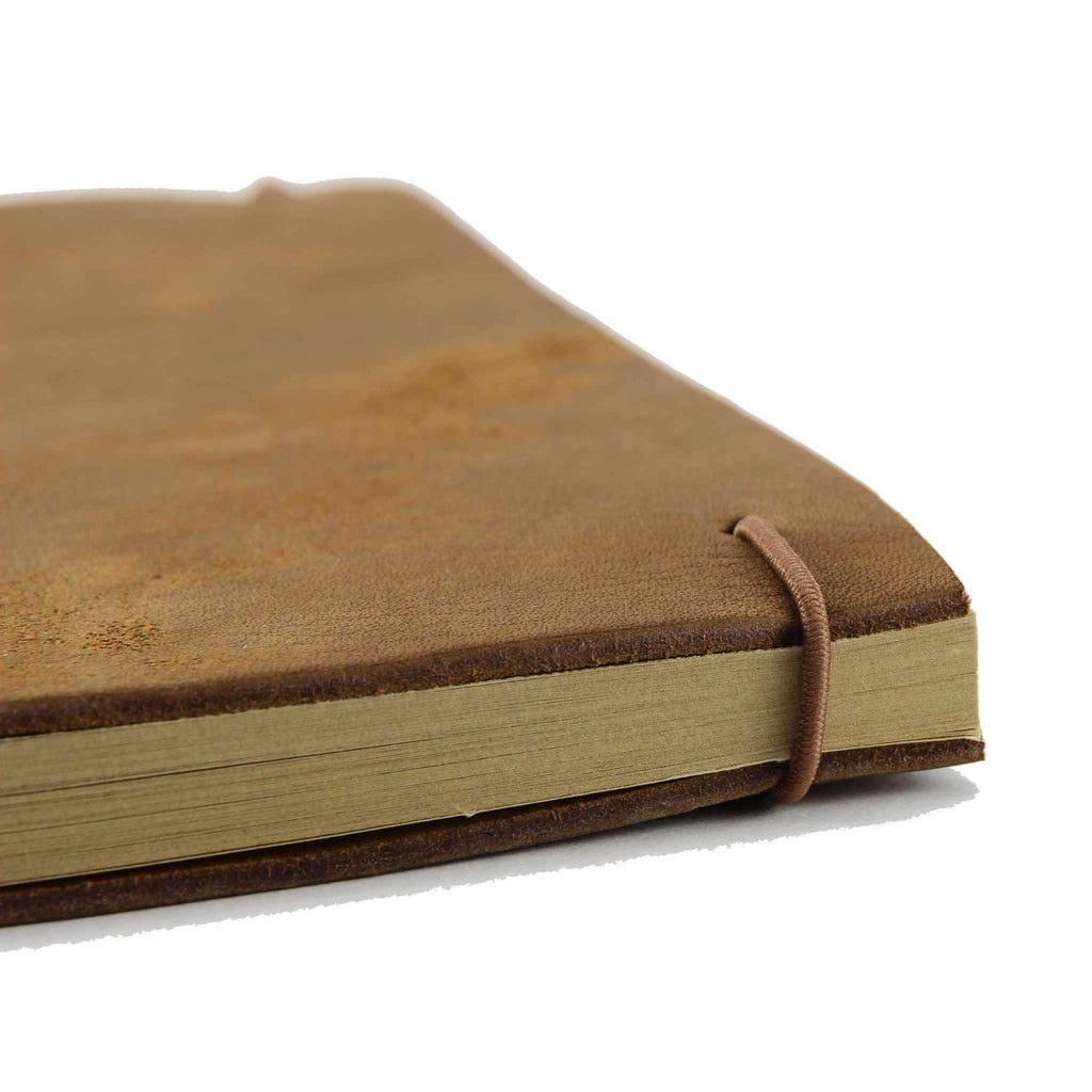La Compagnie Du Kraft Refillable Leather Journal - Famous | Online Store