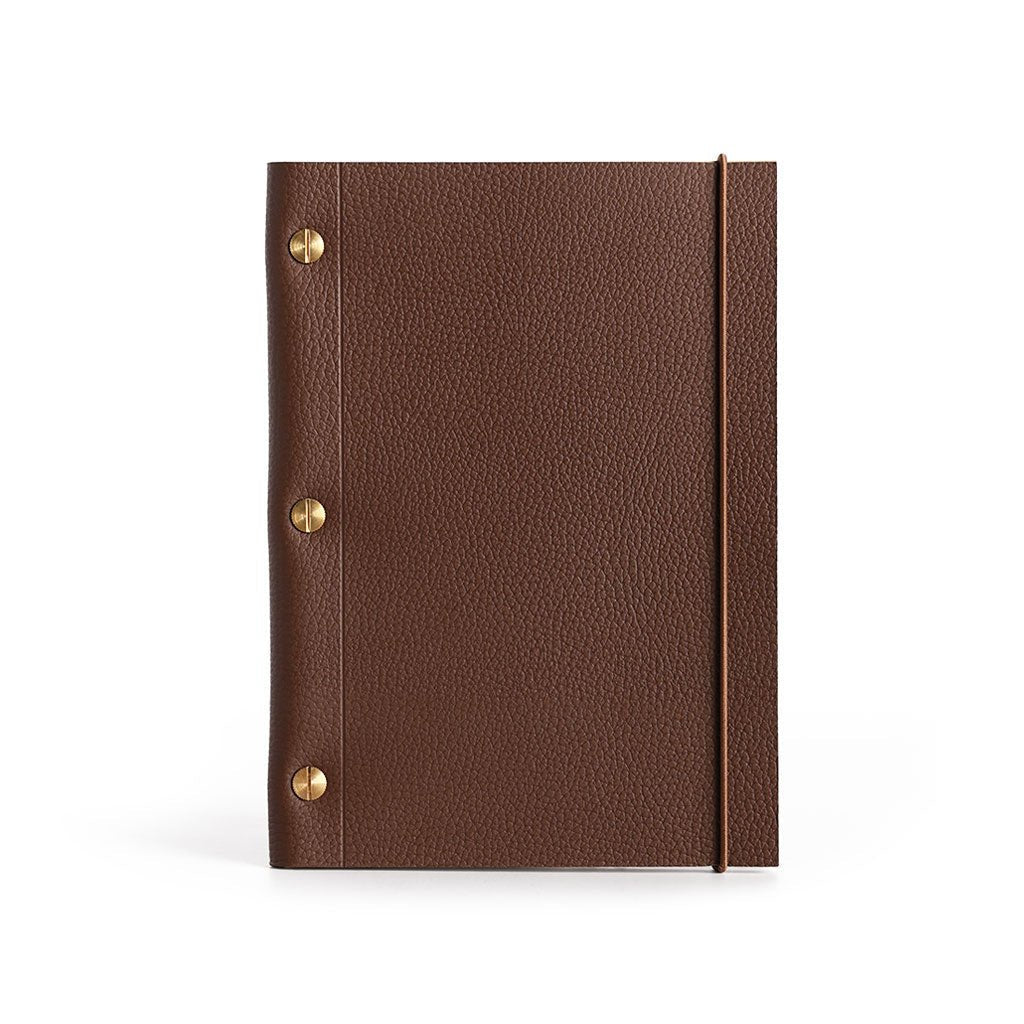 La Compagnie Du Kraft Refillable Leather Journal - Famous | Online Store