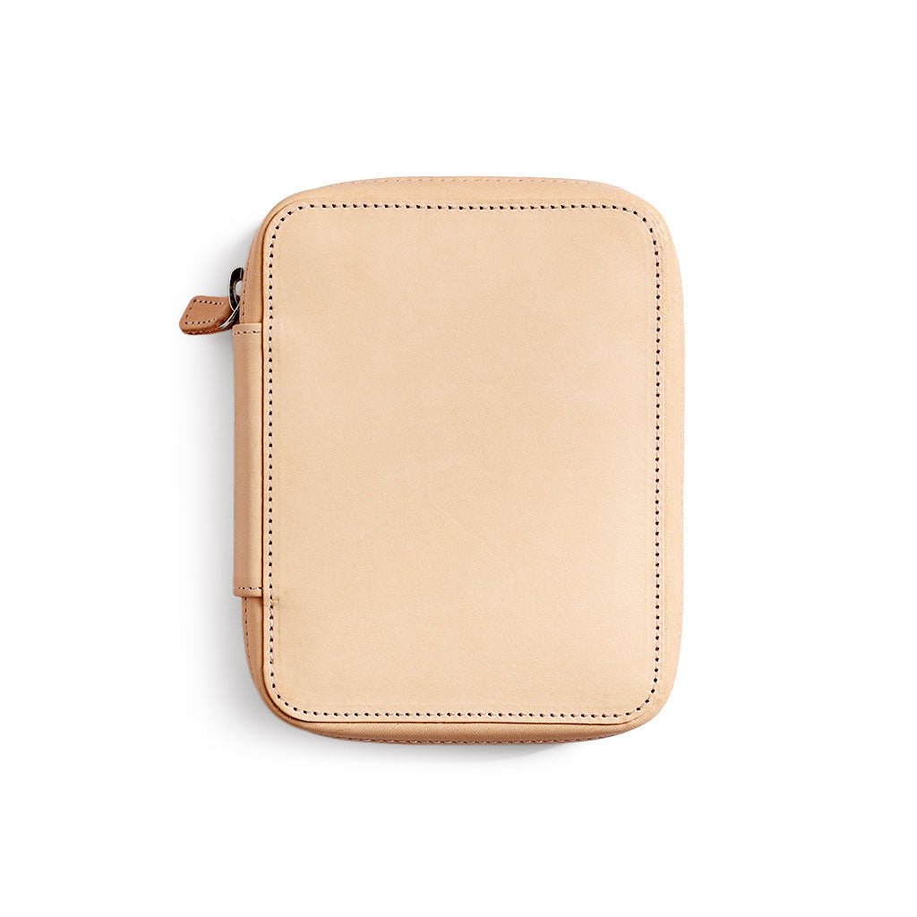 Leather Expansi-Pouch Wide 10-Slot Pen Case - Famous | Online Store
