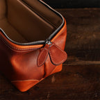 Leather Framed Dopp Kit - Famous | Online Store